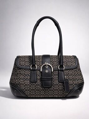 Black Coach SoHo Shoulder Bag